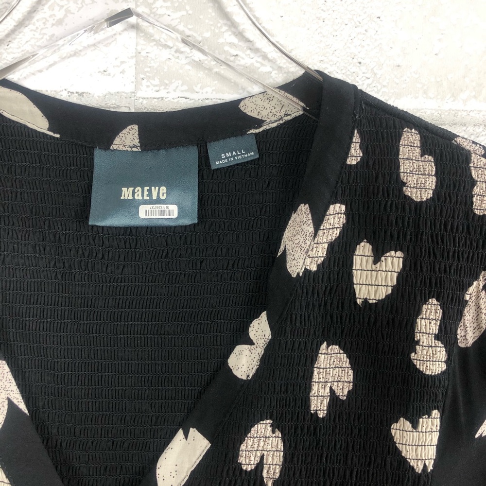 MAEVE by Anthropologie Banet Heart Print Mini Dress (S) - Picture 8 of 12